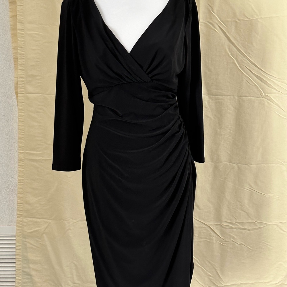 Lauren by Ralph Lauren dress.  Size 8.  Worn once.  Machine wash cold.